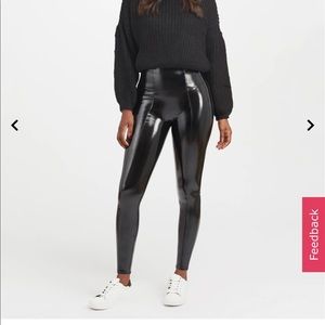 Spanx Faux Leather Leggings